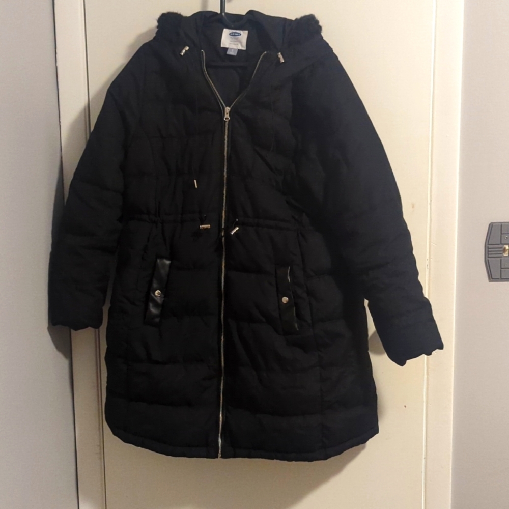 Old navy mid length maternity jacket coat